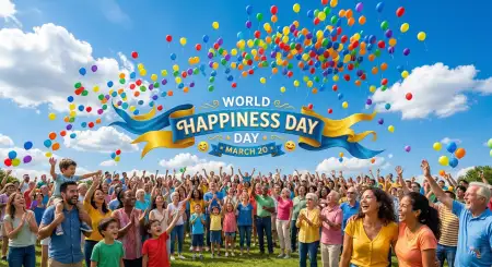 Free World Happiness Day 2026 Theme United Nations Image Download