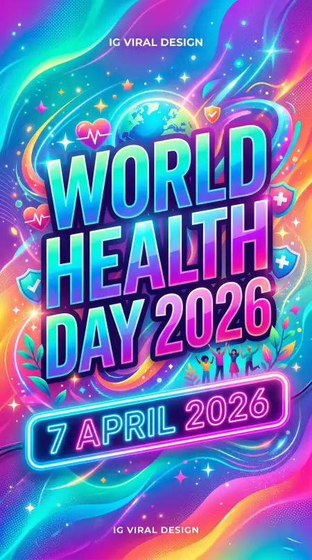 World Health Day 2026 Creative Banner - Free World Health Day 2026 Download