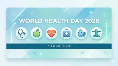 World Health Day 2026 Social Media Template Free - Free World Health Day 2026 Download