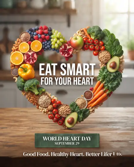 world heart day 2026 anatomical heart illustration - World Heart Day 2026 Background