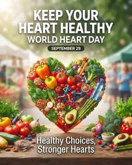 world heart day 2026 awareness message - World Heart Day 2026 Background