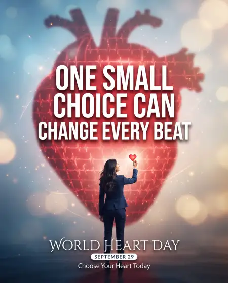 world heart day 2026 awareness quotes - World Heart Day 2026 Background