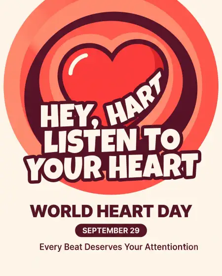 world heart day 2026 banner