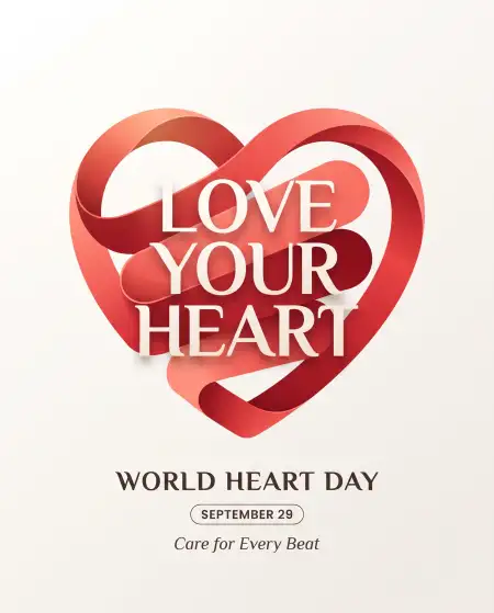 world heart day 2026 greeting card - World Heart Day 2026 Background