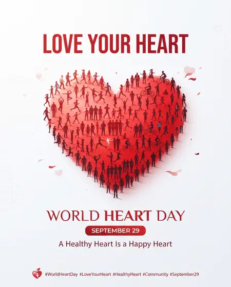 world heart day 2026 hd - World Heart Day 2026 Theme Hd