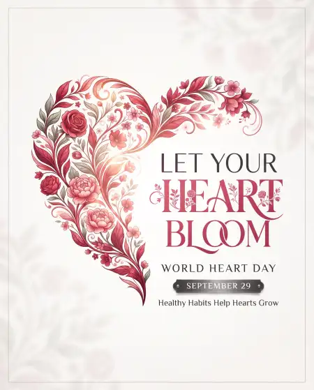 world heart day 2026 healthy lifestyle quotes - World Heart Day 2026