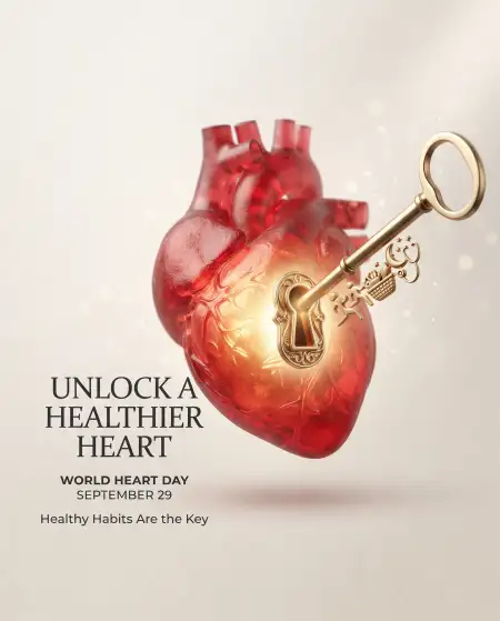 world heart day 2026 heart health awareness design - World Heart Day Best Speech In Simple English