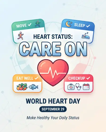 world heart day 2026 heart health quotes - World Heart Day Best Speech In Simple English