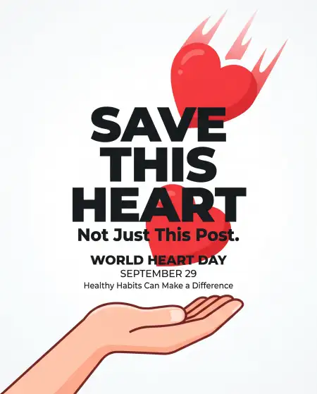 world heart day 2026 instagram post - World Heart Day Best Speech In Simple English