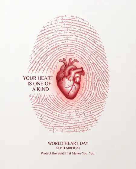 world heart day 2026 poster design - World Heart Day Best Speech In Simple English
