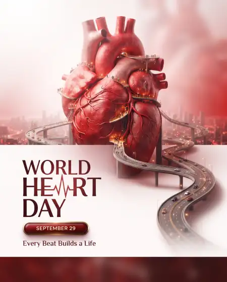 world heart day 2026 poster - World Heart Day Best Speech In Simple English