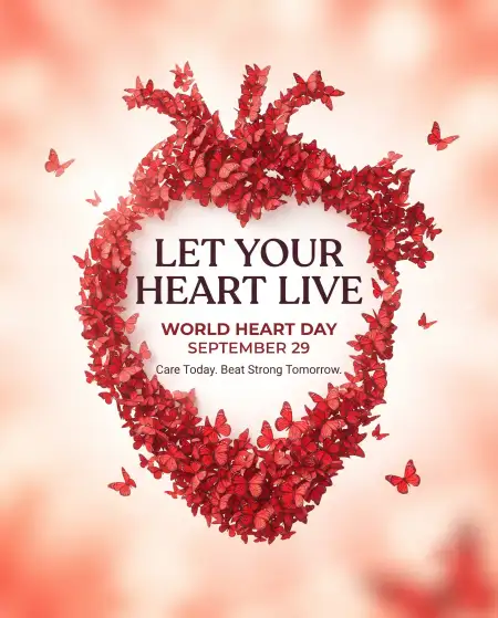 world heart day 2026 red heart background - World Heart Day Best Speech In Simple English