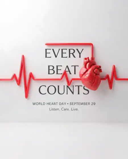 world heart day 2026 typography design - World Heart Day Best Speech In Simple English