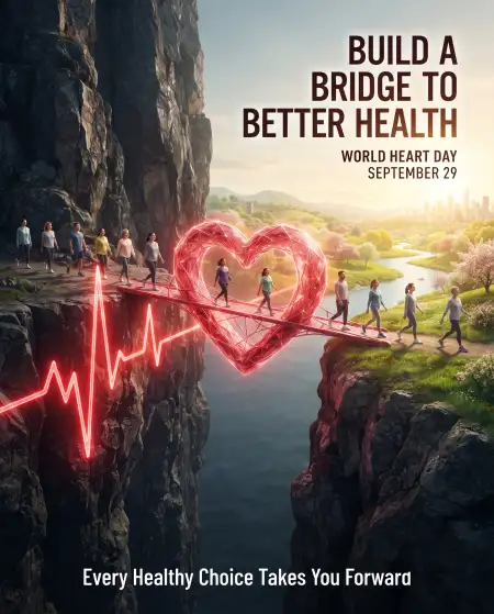 world heart day 2026 workplace awareness poster - World Heart Day Best Speech In Simple English