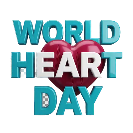 world heart day heartbeat vector png - World Heart Day Png 2026