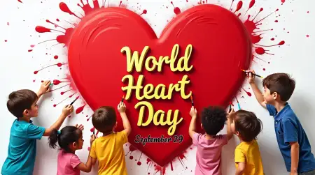 World Heart Day Ppt Presentation For School - Free World Heart Day Download