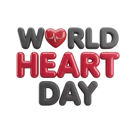 world heart day realistic heart png - World Heart Day Png 2026