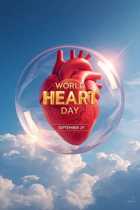 World Heart Day Whatsapp Dp And Status Images - Free World Heart Day Download