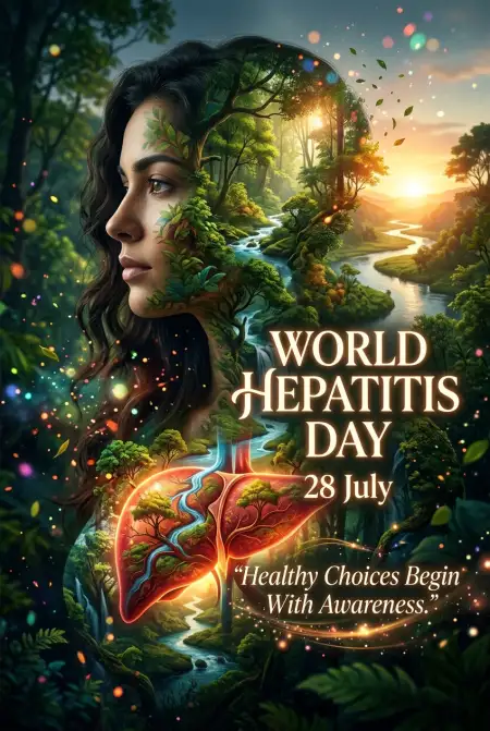 World Hepatitis Day 2026 Awareness Poster - Free World Hepatitis Day 2026 Download