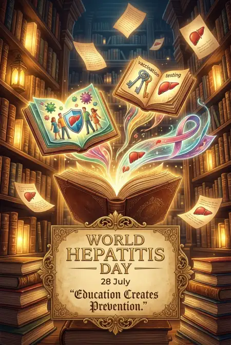 World Hepatitis Day Awareness Artwork - Free World Hepatitis Day 2026 Download