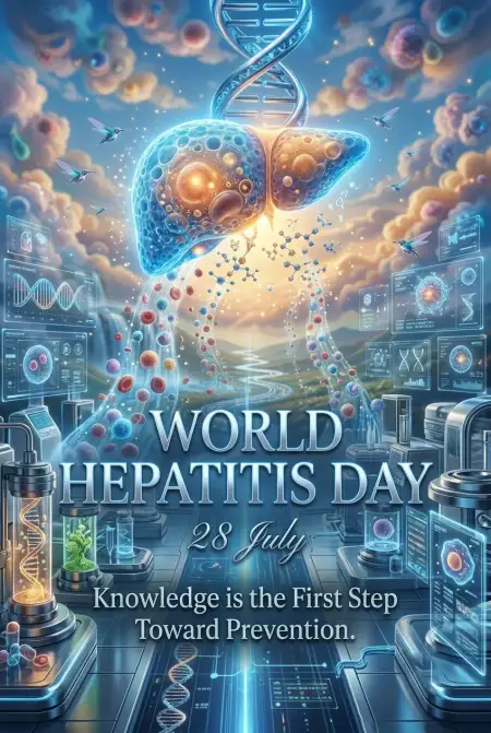 World Hepatitis Day Awareness Brochure - Free World Hepatitis Day 2026 Download