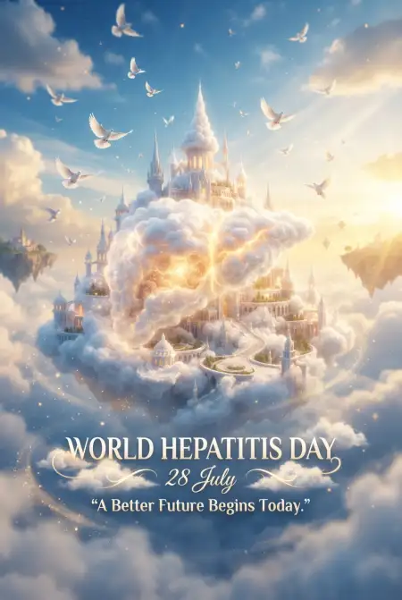 World Hepatitis Day Editable Social Media Post Psd - Free World Hepatitis Day 2026 Download