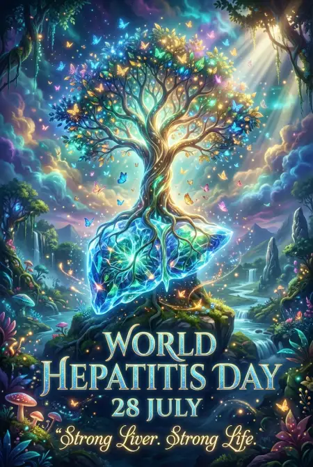 World Hepatitis Day Mobile Wallpaper - Free World Hepatitis Day 2026 Download
