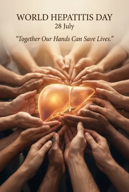 World Hepatitis Day Nonprofit Poster - Free World Hepatitis Day 2026 Download