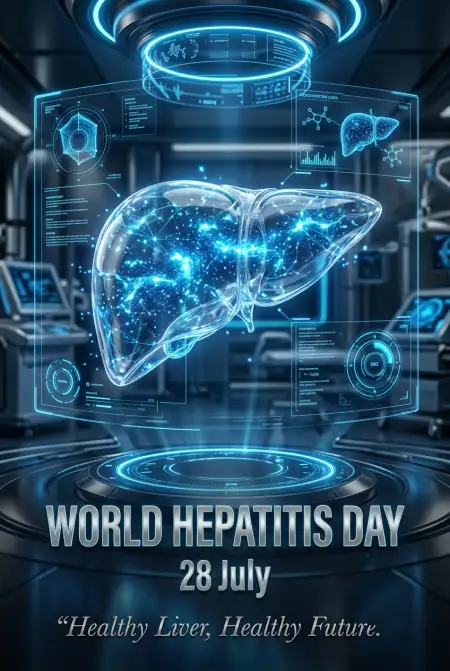 World Hepatitis Day Vector Background - Free World Hepatitis Day 2026 Download