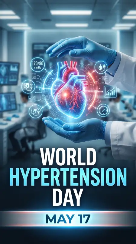 World Hypertension Day Awareness Flyer Design - Free World Hypertension Day Download