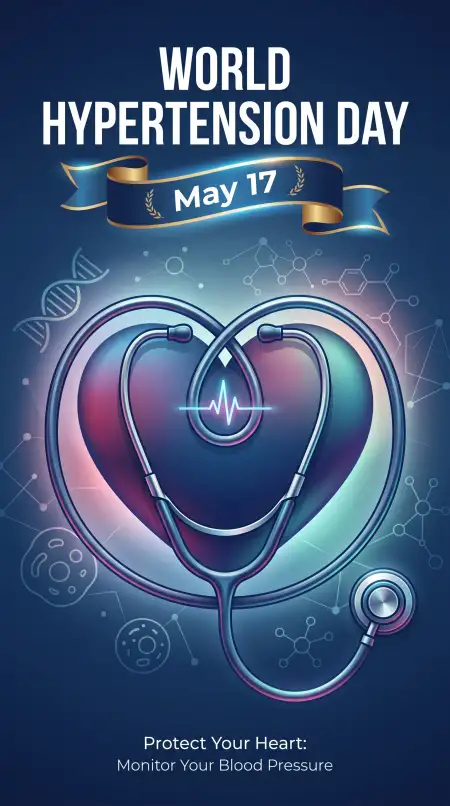 World Hypertension Day Blood Pressure Awareness Logo - Free World Hypertension Day Download