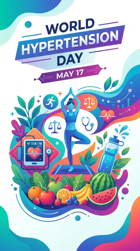 World Hypertension Day Creative Vector Art - Free World Hypertension Day Download