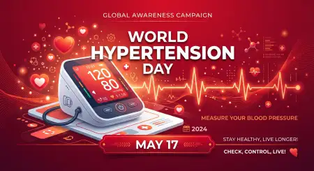 World Hypertension Day Editable Psd Template - Free World Hypertension Day Download