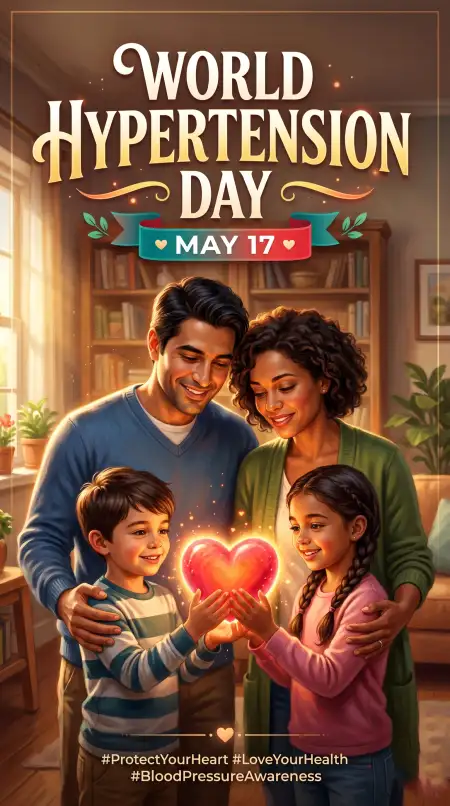 World Hypertension Day Healthcare Awareness Reel Cover - Free World Hypertension Day Download