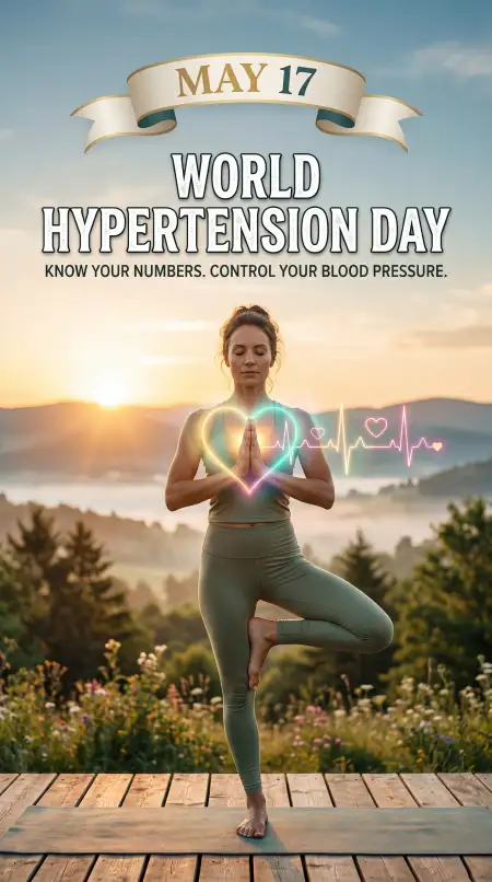 World Hypertension Day Motivational Health Quotes - Free World Hypertension Day Download