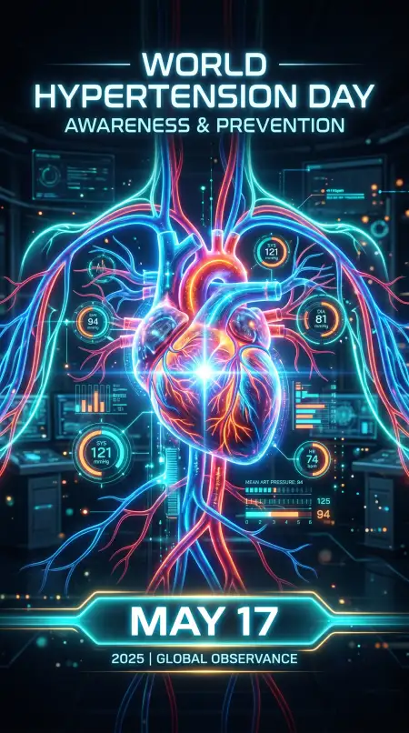 World Hypertension Day Realistic Blood Pressure Images - Free World Hypertension Day Download