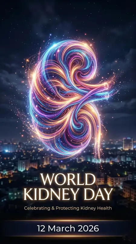 World Kidney Day 2026 Creative Poster - Free World Kidney Day Download