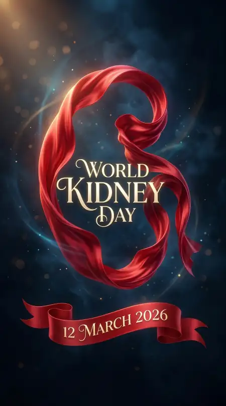 World Kidney Day 2026 Kidney Awareness Medical Campaign Design - Free World Kidney Day Download