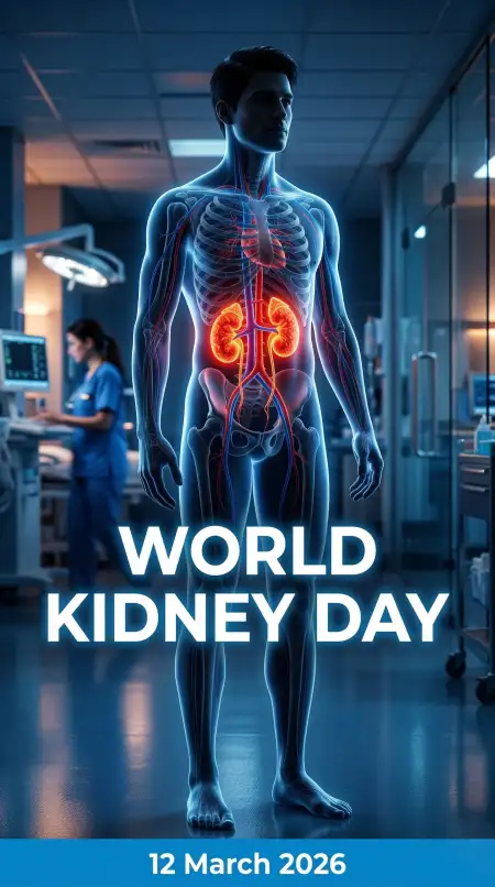 World Kidney Day 2026 Medical Awareness Images - Free World Kidney Day Download