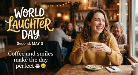 World Laughter Day 2026 Instagram Story Templates - Free World Laughter Day 2026 Download