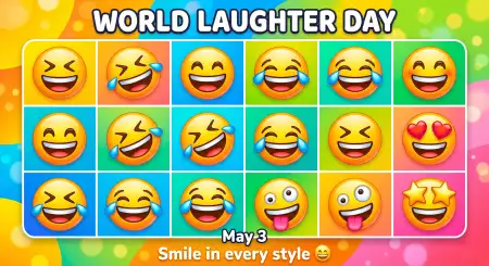 World Laughter Day 2026 Meme Templates Download - Free World Laughter Day 2026 Download