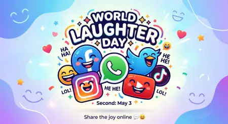 World Laughter Day 2026 Social Media Post - Free World Laughter Day 2026 Download