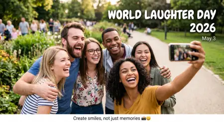 World Laughter Day 2026 Viral Post Templates - Free World Laughter Day 2026 Download