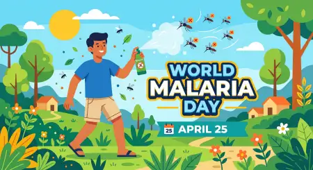 World Malaria Day 2026 Essay In Hindi - Free World Malaria Day 2026 Download