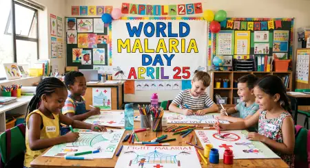 World Malaria Day 2026 Poster Making Competition - Free World Malaria Day 2026 Download