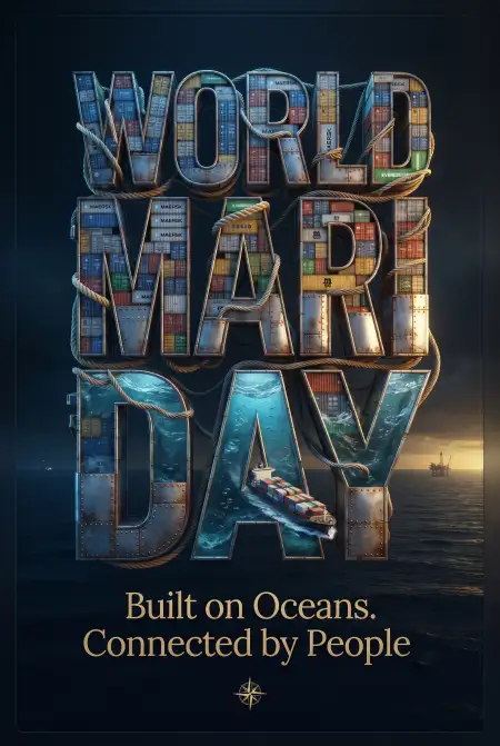 world maritime day 2026 clean ocean poster
