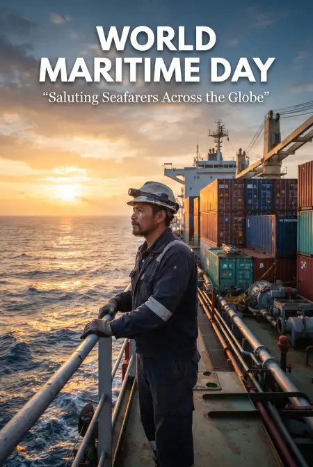 world maritime day 2026 seafarers poster
