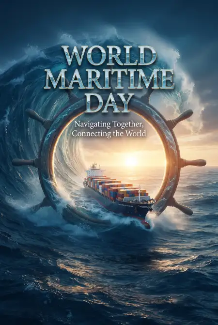 world maritime day 2026 shipping awareness campaign - World Blood Donor Day 2026 Life Saving Campaign Graphic Free Download