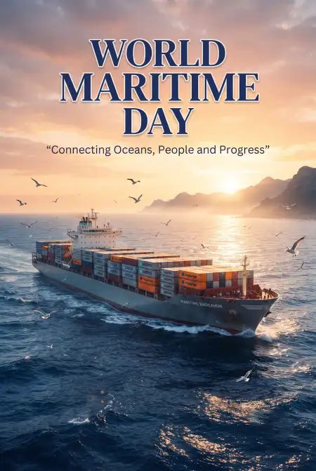 world maritime day 2026 shipping company wishes
