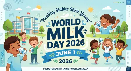 Free World Milk Day 2026 Dairy Products Showcase Graphics Image Download